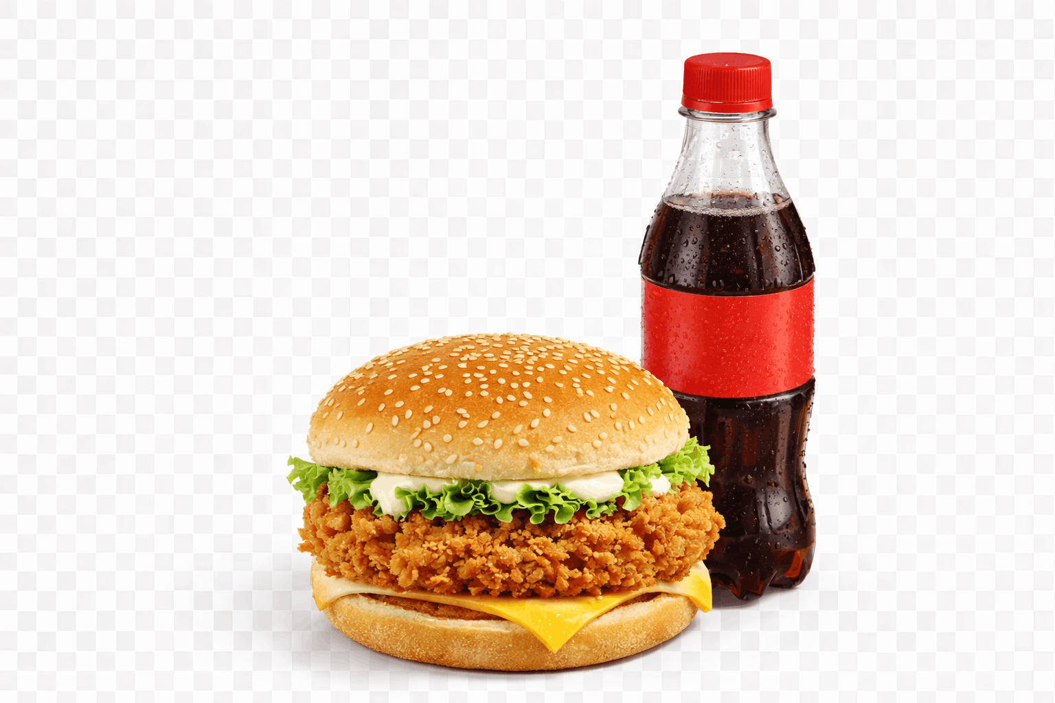 Deal No.4 (Zinger + Drink)