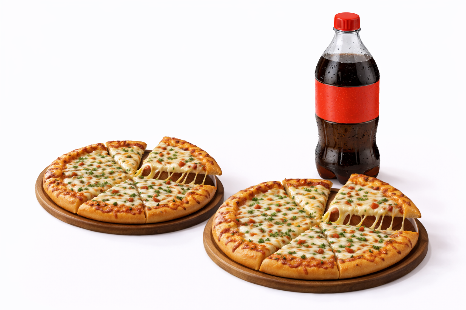 Deal No.15 (2 Small Pizza + 1 Ltr Drink)