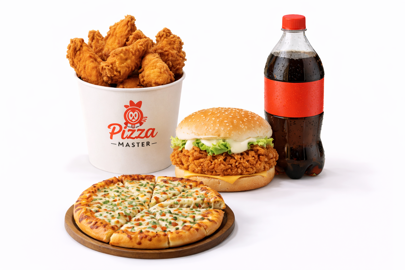 Deal No.12 (Small Pizza + Zinger + 5 Wings + 1 Ltr)