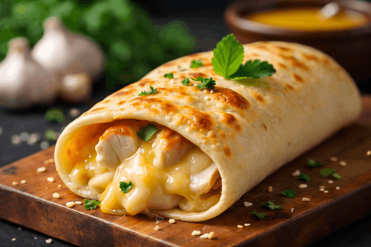 Chicken Cheese Roll
